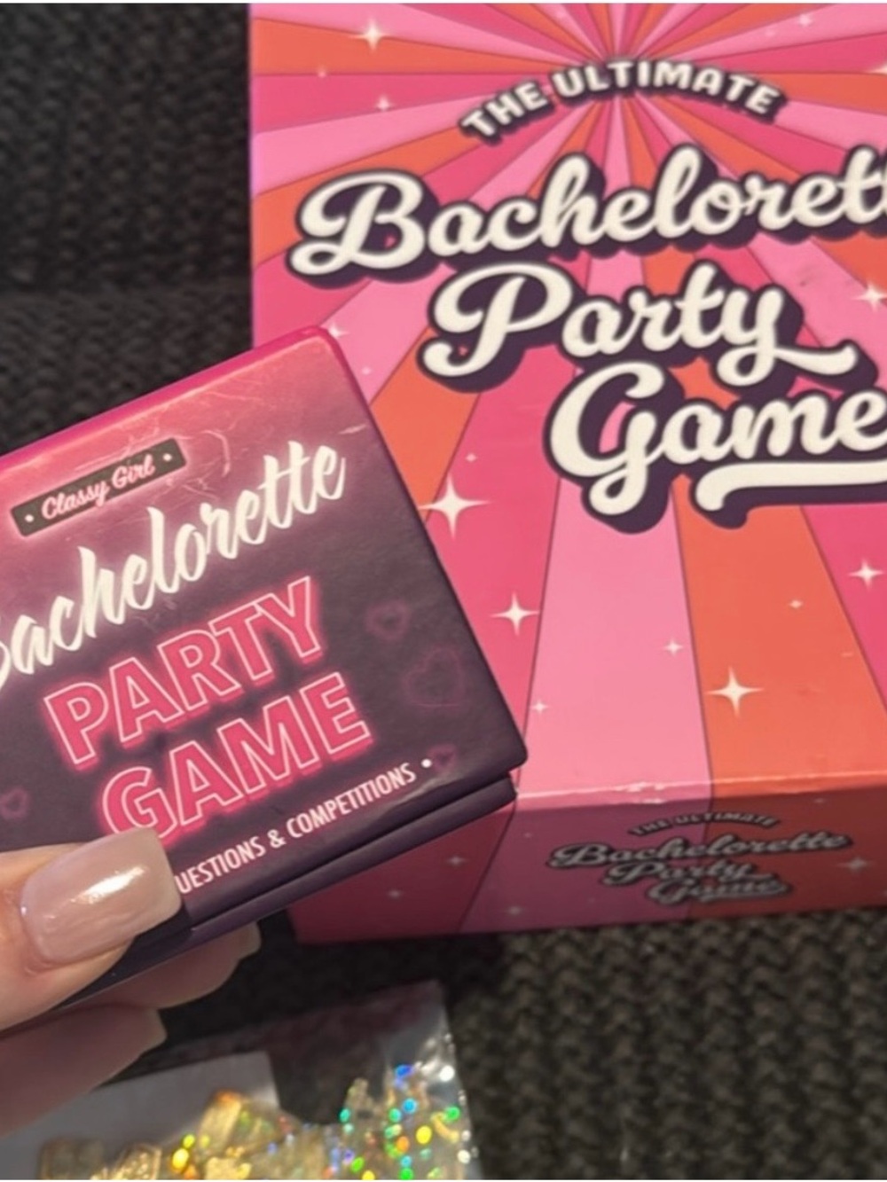 Bachelorette Party Game - Pink Party Deck